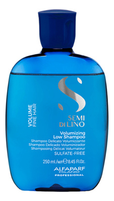 Шампунь для придания объема волосам Semi Di Lino Volumizing Low Shampoo: Шампунь 250мл