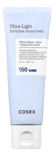 Ультралегкий солнцезащитный крем для лица Ultra-Light Invisible Sunscreen SPF50 PA++++ 50мл