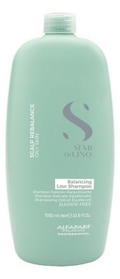 Балансирующий шампунь для волос Semi Di Lino Scalp Rebalance Oily Skin Balancing Low Shampoo: Шампунь 1000мл