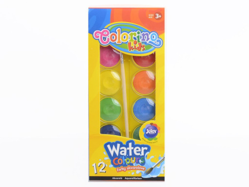 Набор акварели Colorino "Big" 12 цветов