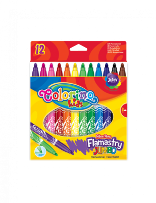 Набор фломастеров Colorino "Jumbo" 12 цветов