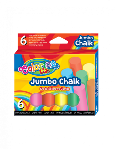 Набор мела Colorino JUMBO, 6 цветов