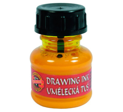 Тушь Koh-i-Noor 20 г на шелачной основе Желтый