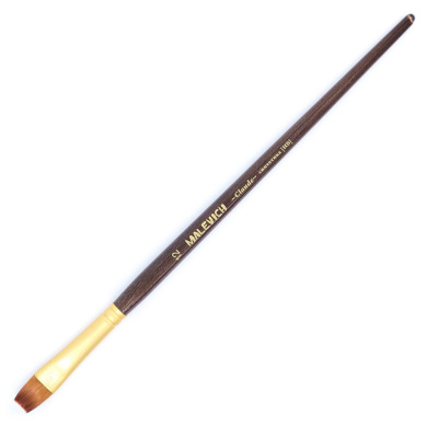 Кисть синтетика плоская Малевичъ "Клод"