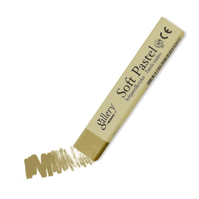 Пастель сухая профессиональная Mungyo, квадратная, цвет № 061 земляной зеленый