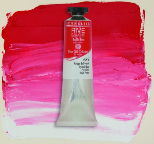 Масло Sennelier "Rive Gauche" 40 мл красный пиррол