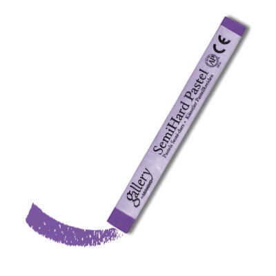 Пастель сухая полутвёрдая Mungyo квадратная, цвет №034 сине-фиолетовый