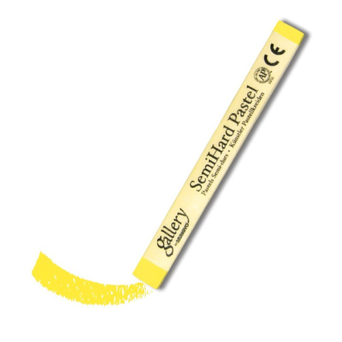 Пастель сухая полутвёрдая Mungyo квадратная, цвет №007 темно-желтый кадмий