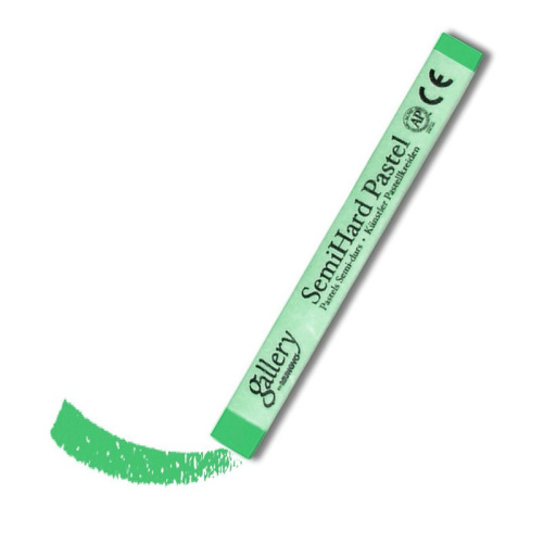 Пастель сухая полутвёрдая Mungyo квадратная, цвет №053 зеленый