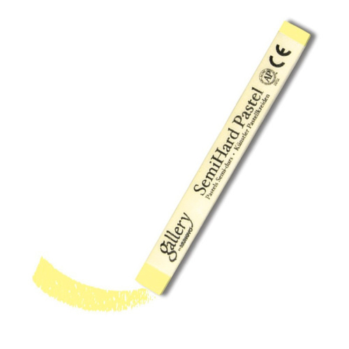 Пастель сухая полутвёрдая Mungyo квадратная, цвет №004 лимонный кадмий