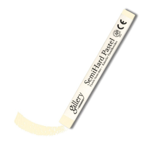 Пастель сухая полутвёрдая Mungyo квадратная, цвет №096 слоновая кость