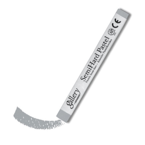 Пастель сухая полутвёрдая Mungyo квадратная, цвет №116 холодный серый III