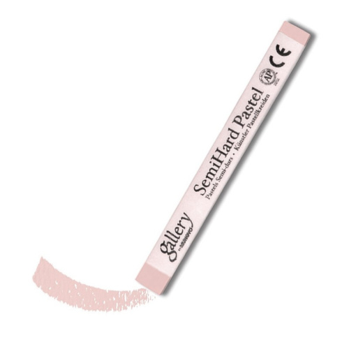 Пастель сухая полутвёрдая Mungyo квадратная, цвет №106 темный бледно-розовый портретный