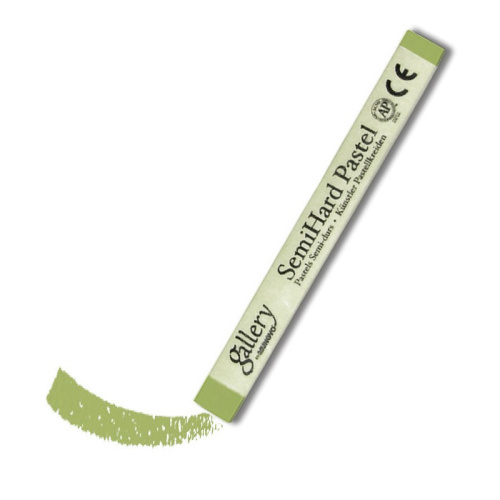 Пастель сухая полутвёрдая Mungyo квадратная, цвет №076 зеленый кедр