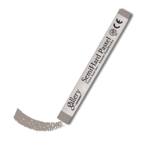 Пастель сухая полутвёрдая Mungyo квадратная, цвет №111 теплый серый IV