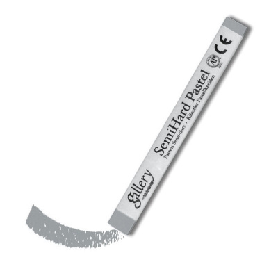 Пастель сухая полутвёрдая Mungyo квадратная, цвет №117 холодный серый IV