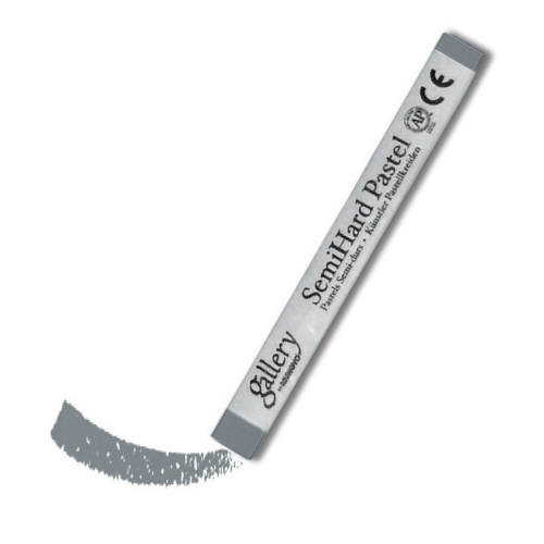 Пастель сухая полутвёрдая Mungyo квадратная, цвет №118 холодный серый V