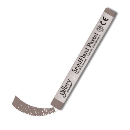 Пастель сухая полутвёрдая Mungyo квадратная, цвет №112 теплый серый V