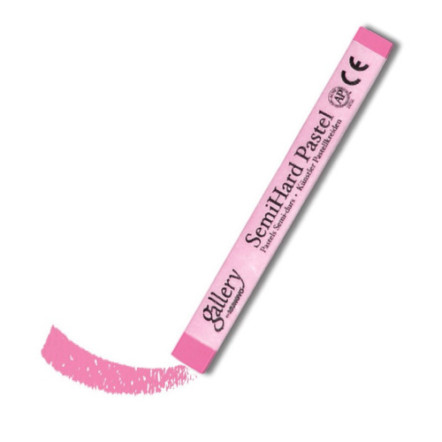 Пастель сухая полутвёрдая Mungyo квадратная, цвет №027 светло-красный анилин