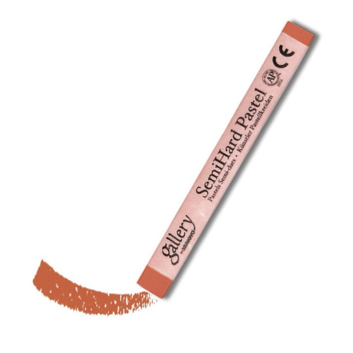 Пастель сухая полутвёрдая Mungyo квадратная, цвет №085 сангина