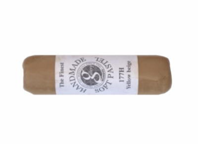 Пастель сухая мягкая, круглая, ручной работы Mungyo, YELLOW BEIGE