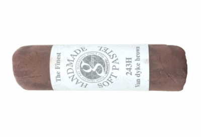 Пастель сухая мягкая, круглая, ручной работы Mungyo, VAN DYKE BROWN