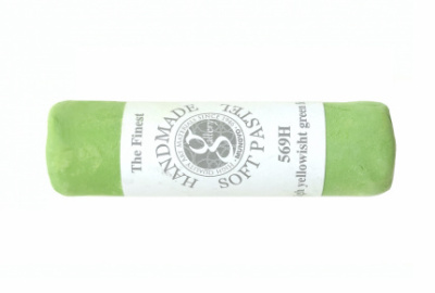 Пастель сухая мягкая, круглая, ручной работы Mungyo, LIGHT YELLOWISH GREEN FIELD