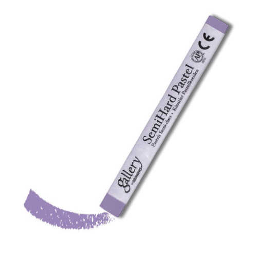 Пастель сухая полутвёрдая Mungyo квадратная, цвет №033 светло-сине фиолетовый