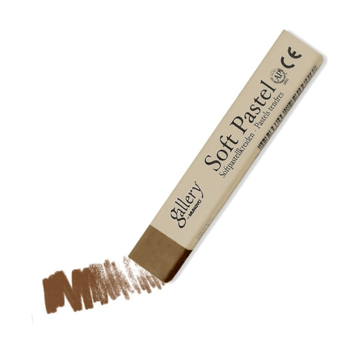 Пастель сухая профессиональная Mungyo, квадратная, цвет № 060 коричневый Ван Дейк