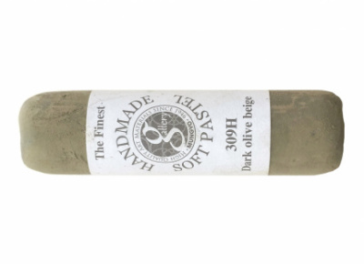 Пастель сухая мягкая, круглая, ручной работы Mungyo, DARK OLIVE BEIGE