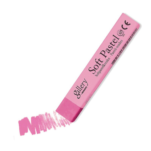 Пастель сухая профессиональная Mungyo, квадратная, цвет № 021 средний розовый кармин