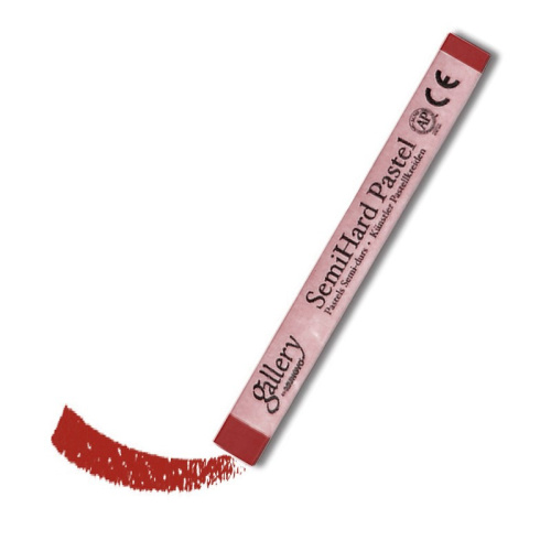 Пастель сухая полутвёрдая Mungyo квадратная, цвет №017 обожженный кармин