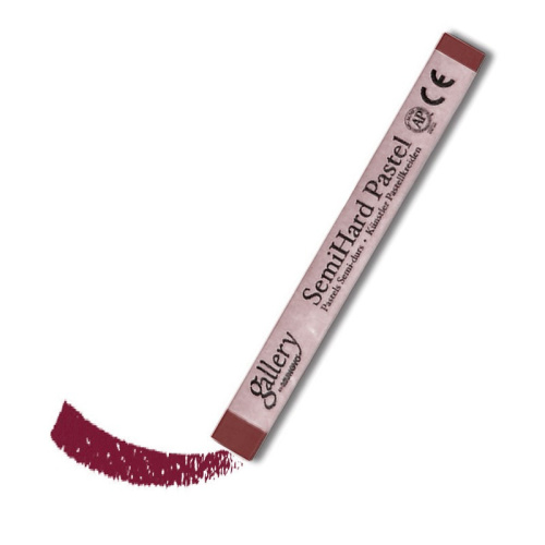 Пастель сухая полутвёрдая Mungyo квадратная, цвет №081 темно-красный коричневый