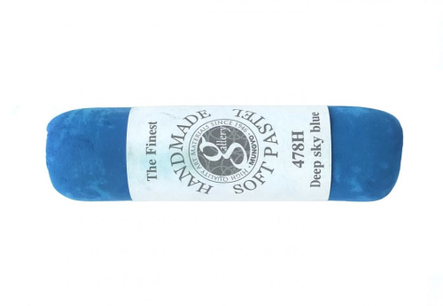 Пастель сухая мягкая, круглая, ручной работы Mungyo, DEEP SKY BLUE