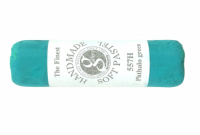 Пастель сухая мягкая, круглая, ручной работы Mungyo, PHTHALO GREEN