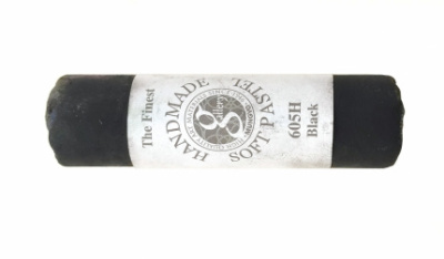 Пастель сухая мягкая, круглая, ручной работы Mungyo, BLACK