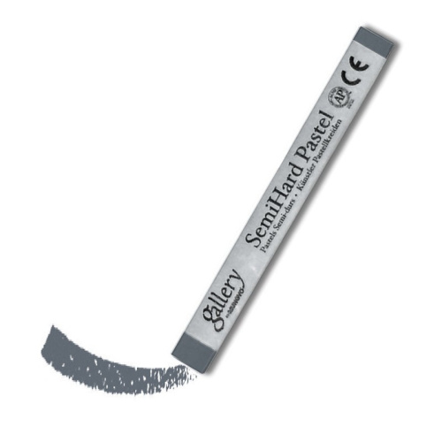 Пастель сухая полутвёрдая Mungyo квадратная, цвет №119 холодный серый VI