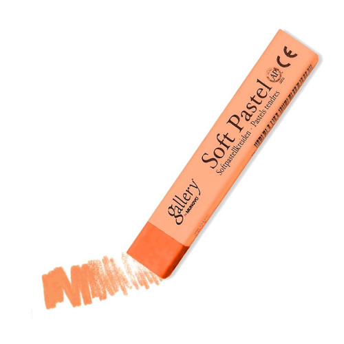 Пастель сухая профессиональная Mungyo, квадратная, цвет № 011 оранжевый