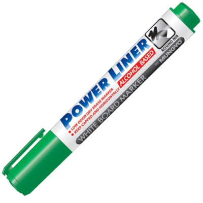 Маркер для досок MUNGYO круглый наконечник, зеленый