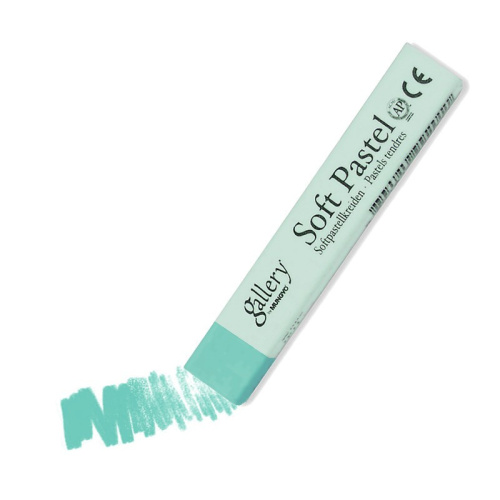 Пастель сухая профессиональная Mungyo, квадратная, цвет № 028 светлый бирюзовый кобальт