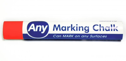 Мелок перманентный для любой поверхности Mungyo Any красный