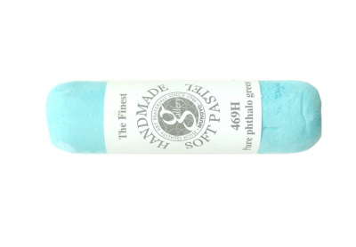 Пастель сухая мягкая, круглая, ручной работы Mungyo, PURE PHTHALO GREEN