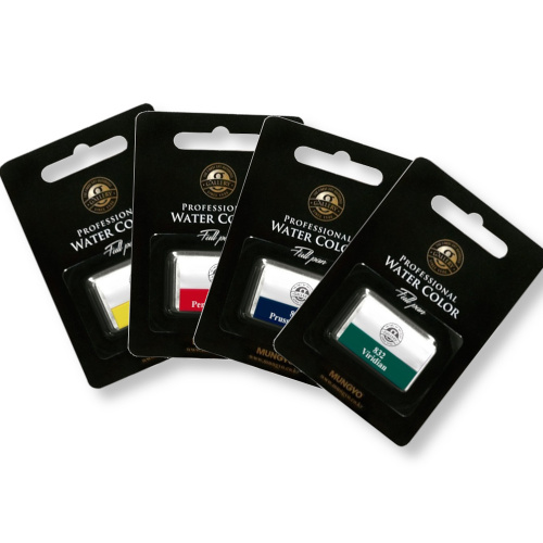 Акварель Mungyo, большие кюветы