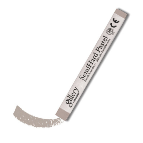 Пастель сухая полутвёрдая Mungyo квадратная, цвет №110 теплый серый III