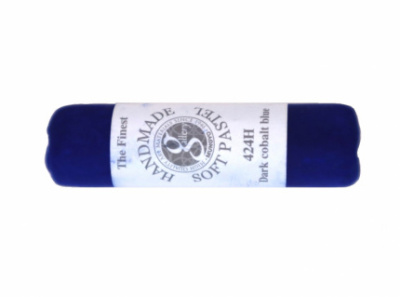 Пастель сухая мягкая, круглая, ручной работы Mungyo, DARK COBALT BLUE