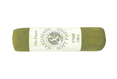 Пастель сухая мягкая, круглая, ручной работы Mungyo, OLIVE