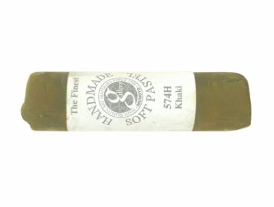 Пастель сухая мягкая, круглая, ручной работы Mungyo, KHAKI