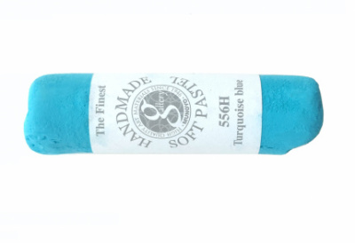 Пастель сухая мягкая, круглая, ручной работы Mungyo, TURQUOISE BLUE