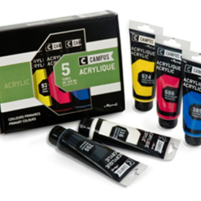 Набор акрила Sennelier 5 цв*100 мл