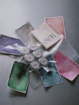 Набор миниатюр акварели, меню №1, Daniel Smith Primatek